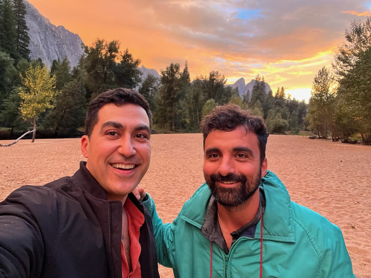 Avand & Santiago in Yosemite